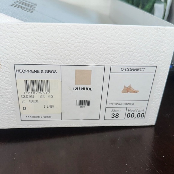 Dior Nude Tone Sneakers - Picture 6 of 6